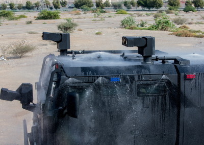 AWC | Armored Water Cannon for Homeland Security Missions